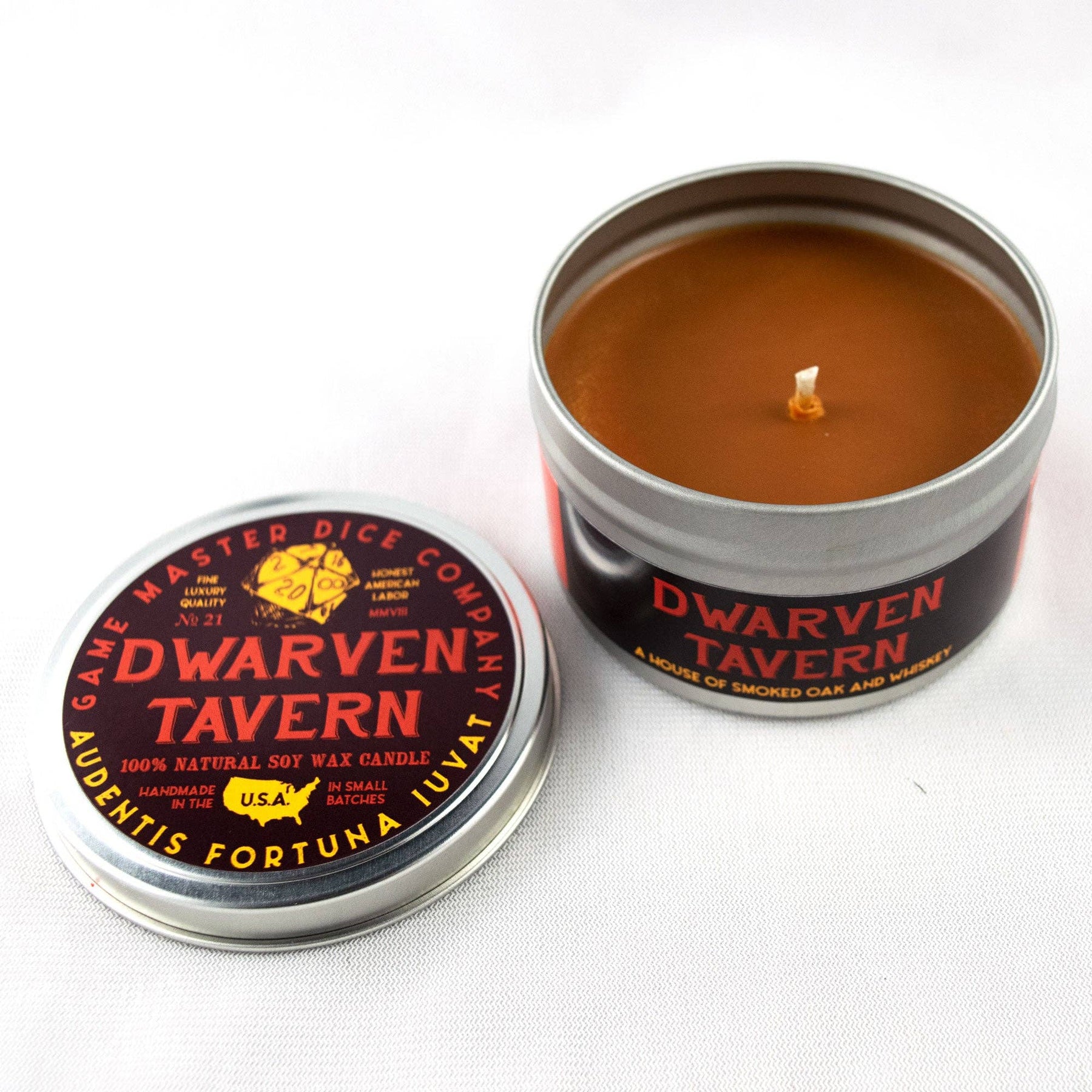 Game Master Dice Decor > Candles Dwarven Tavern Gaming Candle: 8oz 736542188684 80021
