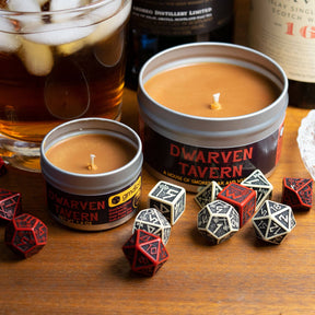 Game Master Dice Decor > Candles Dwarven Tavern Gaming Candle: 8oz 736542188684 80021