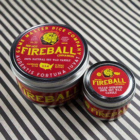 Game Master Dice Decor > Candles Fireball Gaming Candle: 8oz 03407868 80020