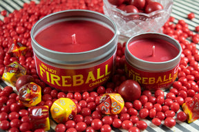Game Master Dice Decor > Candles Fireball Gaming Candle: 8oz 03407868 80020