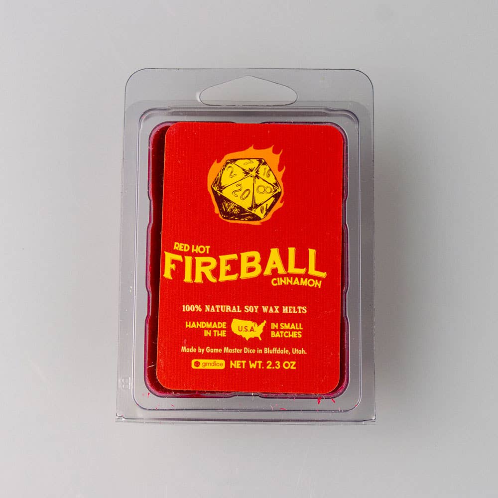 Game Master Dice Decor > Candles Fireball Gaming Candle: 8oz 03407868 80020