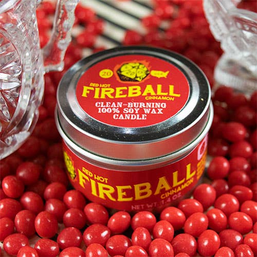 Game Master Dice Decor > Candles Fireball Gaming Candle: 8oz 03407868 80020