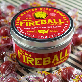 Game Master Dice Decor > Candles Fireball Gaming Candle: 8oz 03407868 80020