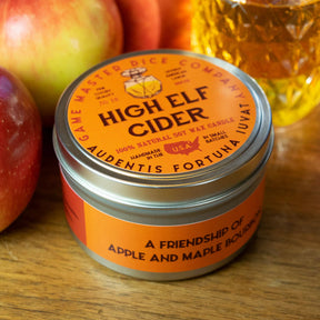 Game Master Dice Decor > Candles High Elf Cider Gaming Candle: 8oz 03145724 80018