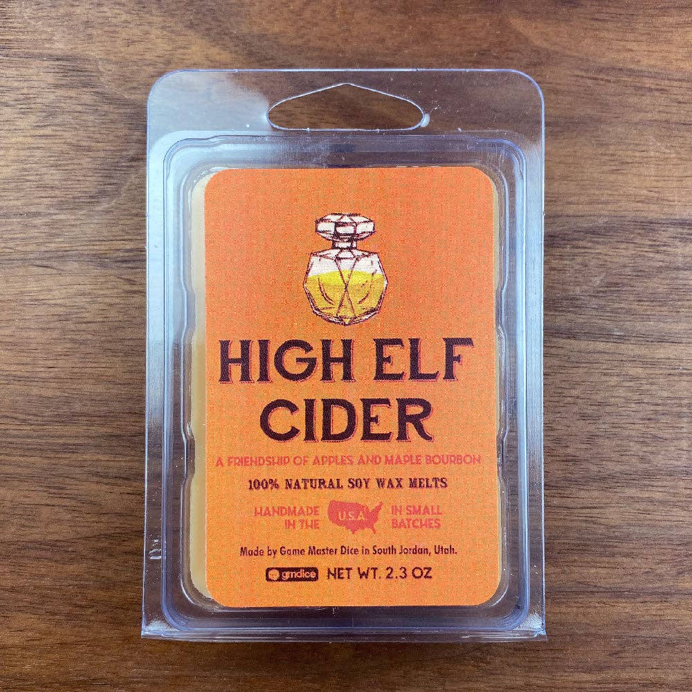 Game Master Dice Decor > Candles High Elf Cider Gaming Candle: 8oz 03145724 80018