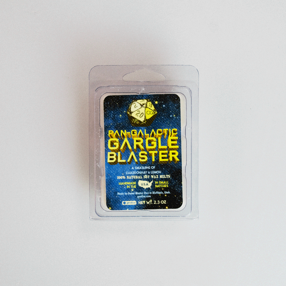 Game Master Dice Decor > Candles Pan Galactic Gargle Blaster Candle: 8oz 03768316