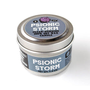 Game Master Dice Decor > Candles Psionic Storm Gaming Candle: 8oz 03801084 80009
