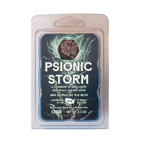 Game Master Dice Decor > Candles Psionic Storm Gaming Candle: 8oz 03801084 80009