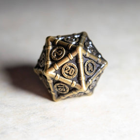 Game Master Dice Dice > Other Dice Brassworks Dice Set 46156028 METAL-BRASSWORKS