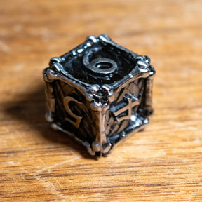 Game Master Dice Dice > Other Dice Dragon Bones: Silver 85359612 METAL-DB-SILVER