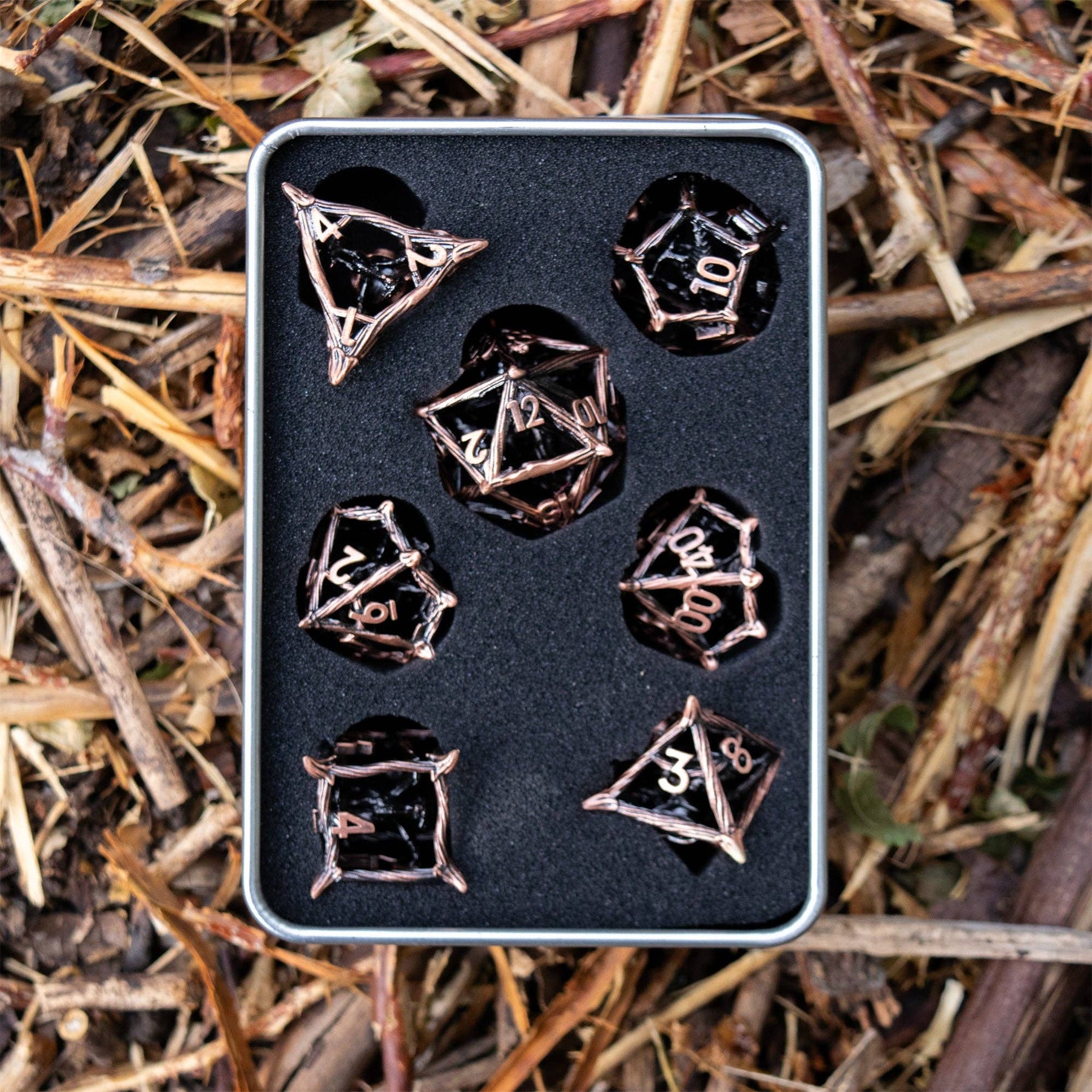 Game Master Dice Dice > Other Dice Ironwood Hollow Metal Dice Set 85425148 METAL-IRONWOOD