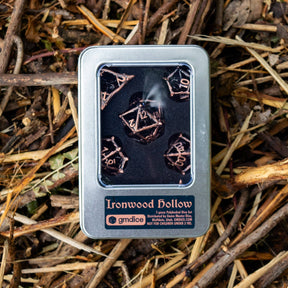 Game Master Dice Dice > Other Dice Ironwood Hollow Metal Dice Set 85425148 METAL-IRONWOOD