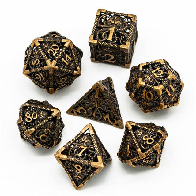 Game Master Dice Dice > Other Dice Octomonster Hollow Metal Dice 85392380 ME-OC06-10