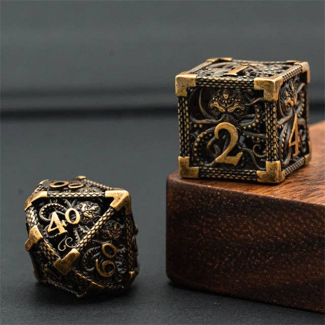 Game Master Dice Dice > Other Dice Octomonster Hollow Metal Dice 85392380 ME-OC06-10