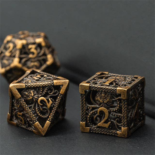 Game Master Dice Dice > Other Dice Octomonster Hollow Metal Dice 85392380 ME-OC06-10