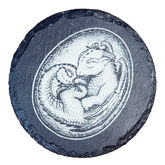 Game Master Dice Home > Drinkware > Coasters Baby Dragon Hatchling Coaster - Baby Dragon Inside Shell 06043132