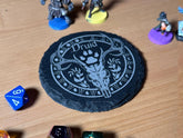 Game Master Dice Home > Drinkware > Coasters D&D Class Slate Coaster - Druid 68090876