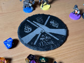 Game Master Dice Home > Drinkware > Coasters D&D Class Slate Coaster - Monk 29886716