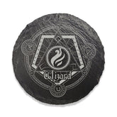 Game Master Dice Home > Drinkware > Coasters D&D Class Slate Coaster - Wizard 45988348