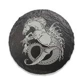 Game Master Dice Home > Drinkware > Coasters Mythical Beast Drink Coaster - Hippocampus 60742652