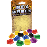 --- Game Supplies > Tokens & Counters Steve Jackson: Hex Bases 080742095922 SJG 4954