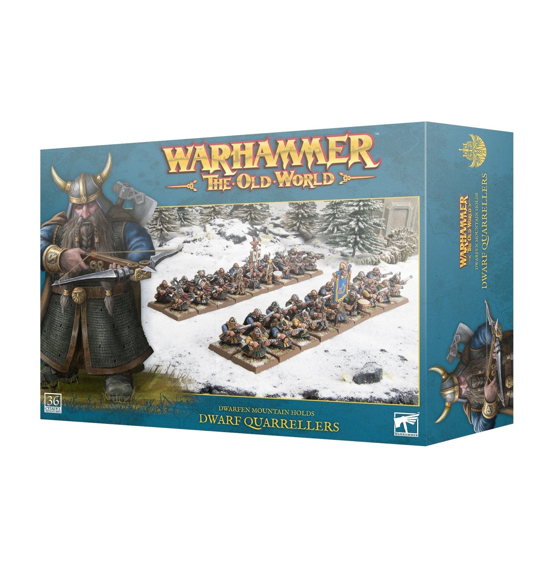 game workshop Games Workshop > Old World Warhammer - The Old World - DWARFEN MOUNTAIN HOLDS: DWARF QUARRELLERS 5011921206797 10-08