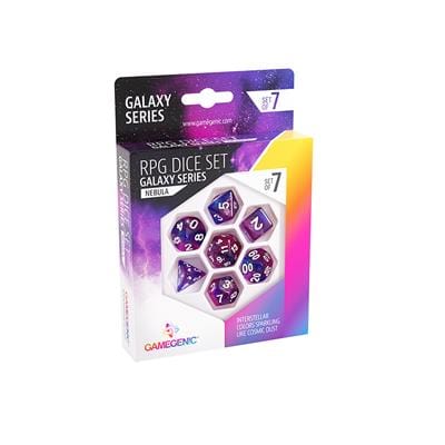 Gamegenic Dice > Other Dice Gamegenic: RPG Dice Set 7pc - Nebula (Galaxy Series) 4251715405130 GGS50017ML