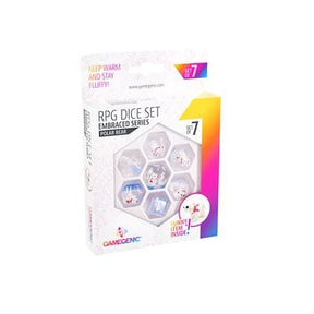 Gamegenic Dice > Other Dice Gamegenic: RPG Sice Set 7pc - Polar Bear (Embraced Series) 4251715404850 GGS50003ML