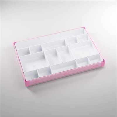 Gamegenic Game Supplies > Box Inserts & Organizers Token Silo XL Convertible Pink/White