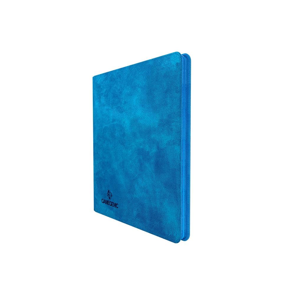 Gamegenic Game Supplies > Card Binders Gamegenic: 24 Pocket Zip-Up Album - Blue 4251715403938 GG3122