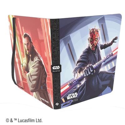 Gamegenic Game Supplies > Card Binders STAR WARS™: UNLIMITED CASUAL ALBUM 18-POCKET - Qui-Gon Jinn/Darth Maul 4251715418642 GGS32041ML