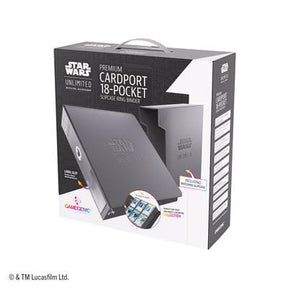 Gamegenic Game Supplies > Card Binders Star Wars: Unlimited Premium Cardport 18-Pocket GGS33009ML 4251715417423
