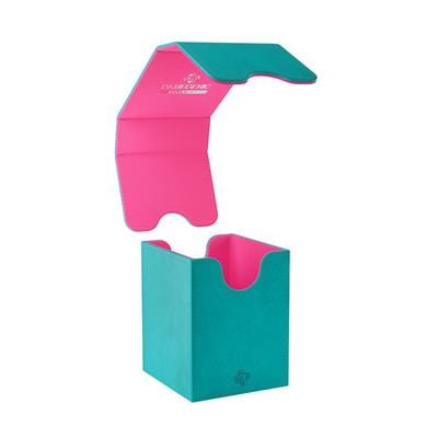 Gamegenic Game Supplies > Card Boxes Gamegenic: Squire 100+ XL Convertible Teal/Pink 4251715417874 GGS20227ML