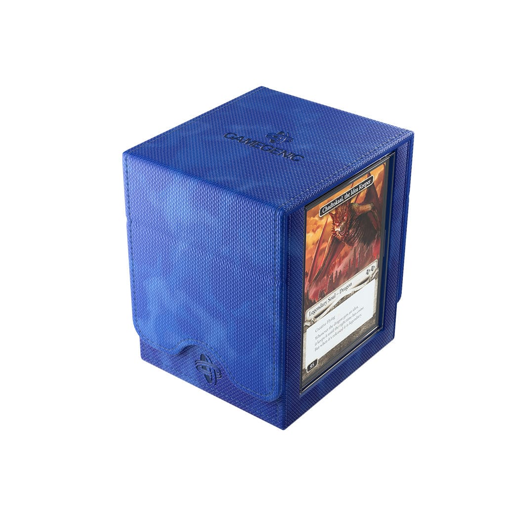 Gamegenic Game Supplies > Card Boxes Squire Plus 100+ XL Convertible - Blue 4251715416563 GGS20214ML