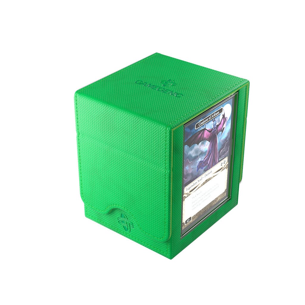 Gamegenic Game Supplies > Card Boxes Squire Plus 100+ XL Convertible - Green 4251715416587 GGS20216ML