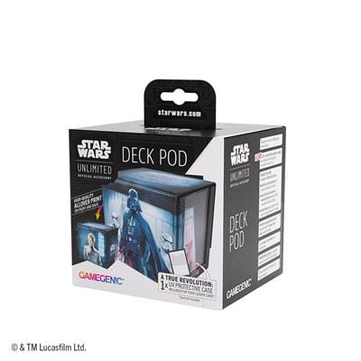 Gamegenic Game Supplies > Card Boxes Star Wars: Unlimited Deck Pod - Darth Vader & Grand Moff Tarkin 4251715424810 GGS20270ML