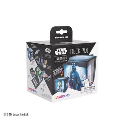 Gamegenic Game Supplies > Card Boxes Star Wars: Unlimited Deck Pod - Darth Vader & Grand Moff Tarkin 4251715424810 GGS20270ML