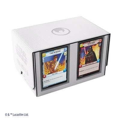 Gamegenic Game Supplies > Card Boxes Star Wars: Unlimited Double Deck Pod - White/Black 4251715413876 GGS20166ML