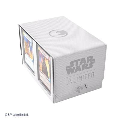 Gamegenic Game Supplies > Card Boxes Star Wars: Unlimited Double Deck Pod - White/Black 4251715413876 GGS20166ML