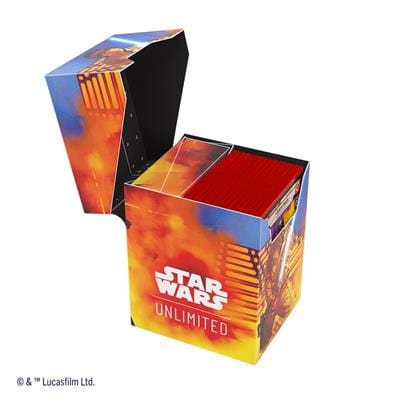 Gamegenic Game Supplies > Card Boxes Star Wars: Unlimited Soft Crate - Luke/Vader 4251715413906 GGS25107ML