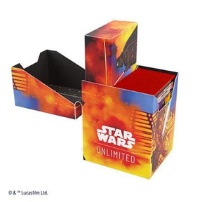 Gamegenic Game Supplies > Card Boxes Star Wars: Unlimited Soft Crate - Luke/Vader 4251715413906 GGS25107ML