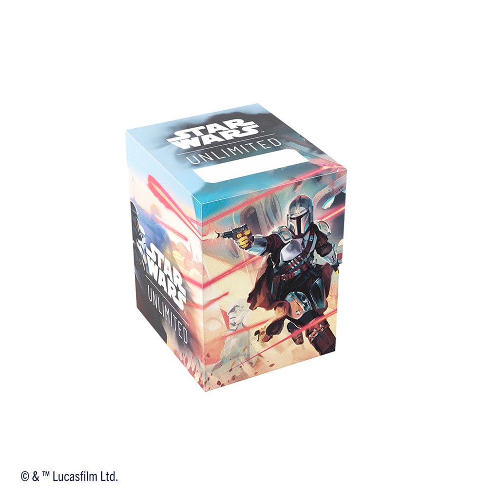 Gamegenic Game Supplies > Card Boxes Star Wars: Unlimited Soft Crate - Mandalorian / Moff Gideon 4251715415436 GGS25126ML