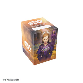 Gamegenic Game Supplies > Card Boxes Star Wars: Unlimited Soft Crate - Palpatine/Padme Amidala 4251715419281 GGS25156ML