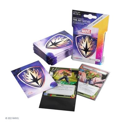 Gamegenic Game Supplies > Card Sleeves Gamegenic: Marvel - Champions Fine Art Sleeves – Guardians of the Galaxy Logo 4251715411889 GGS15022ML