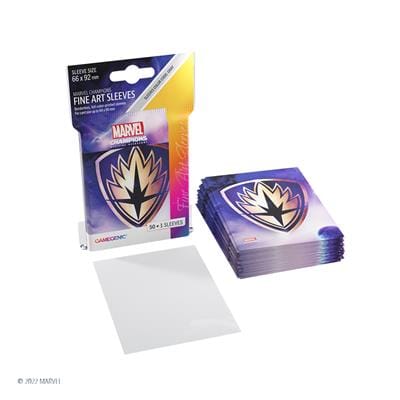 Gamegenic Game Supplies > Card Sleeves Gamegenic: Marvel - Champions Fine Art Sleeves – Guardians of the Galaxy Logo 4251715411889 GGS15022ML