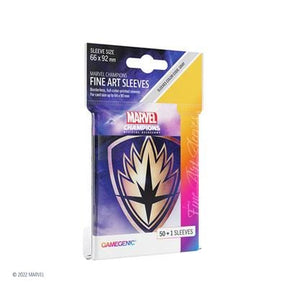 Gamegenic Game Supplies > Card Sleeves Gamegenic: Marvel - Champions Fine Art Sleeves – Guardians of the Galaxy Logo 4251715411889 GGS15022ML