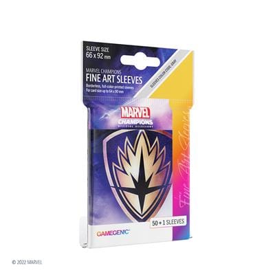 Gamegenic Game Supplies > Card Sleeves Gamegenic: Marvel - Champions Fine Art Sleeves – Guardians of the Galaxy Logo 4251715411889 GGS15022ML