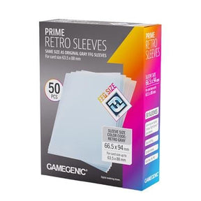 Gamegenic Game Supplies > Card Sleeves Gamegenic: Prime Retro Sleeves 66.5x94 4251715419748 GGS10173ML