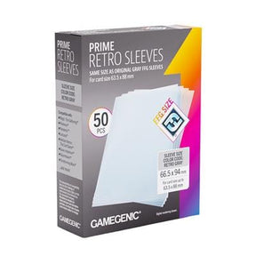 Gamegenic Game Supplies > Card Sleeves Gamegenic: Prime Retro Sleeves 66.5x94 4251715419748 GGS10173ML