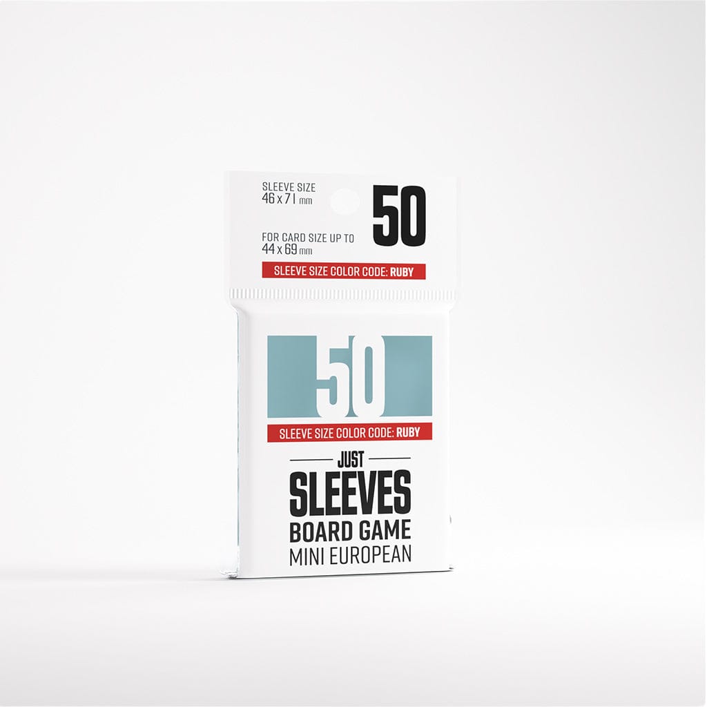 Gamegenic Game Supplies > Card Sleeves Just Sleeves - Mini European (50) 4251715420744 GGX10023ML